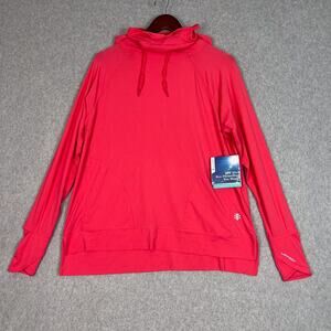 Coolibar Coral Pink Arabella Hoodie Size Medium